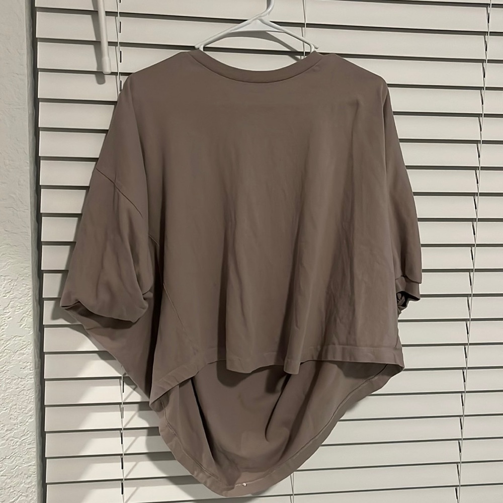 Zara Pale Tan/ Brown Top